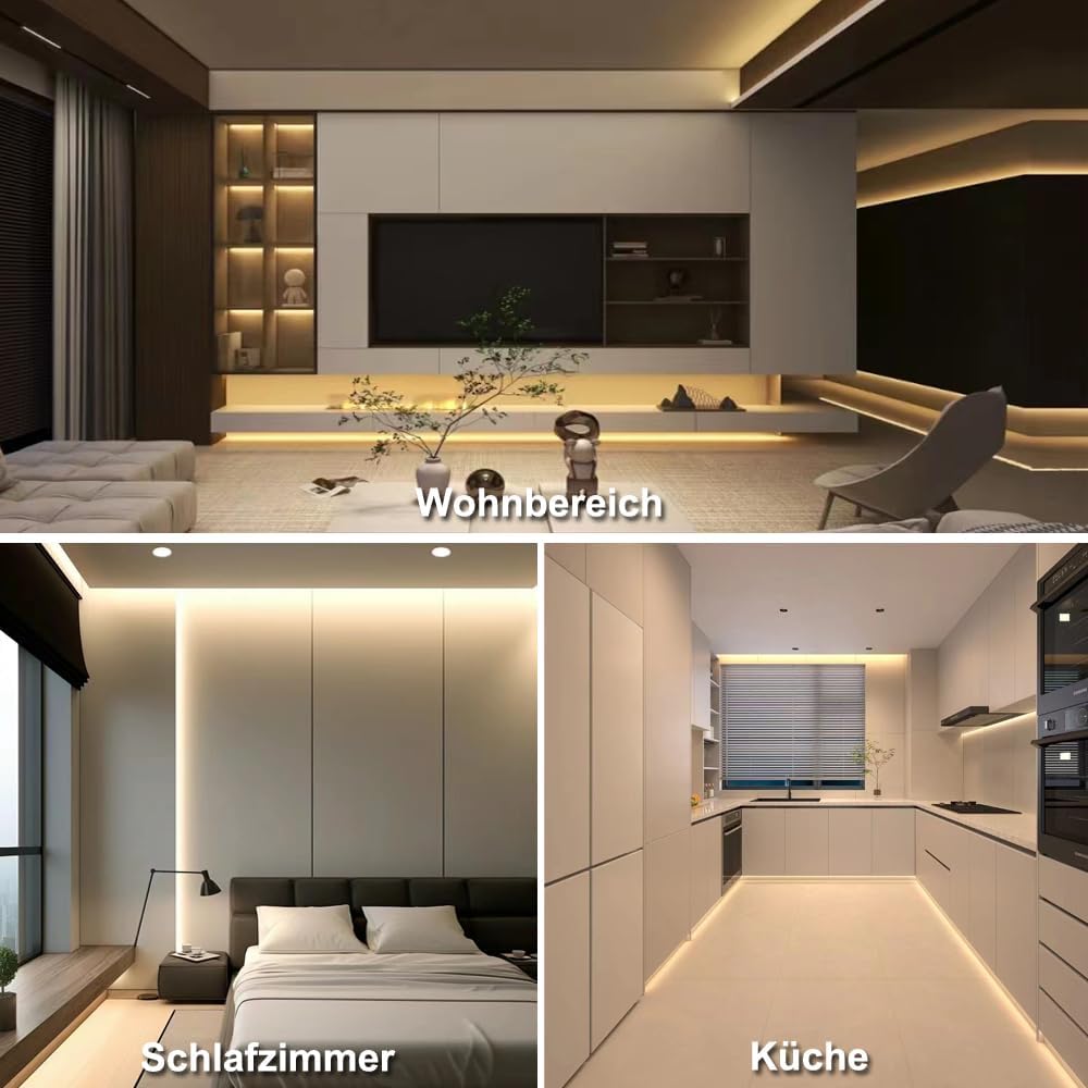 Striscia LED COB 5m 24V con Telecomando RF - immagine 8