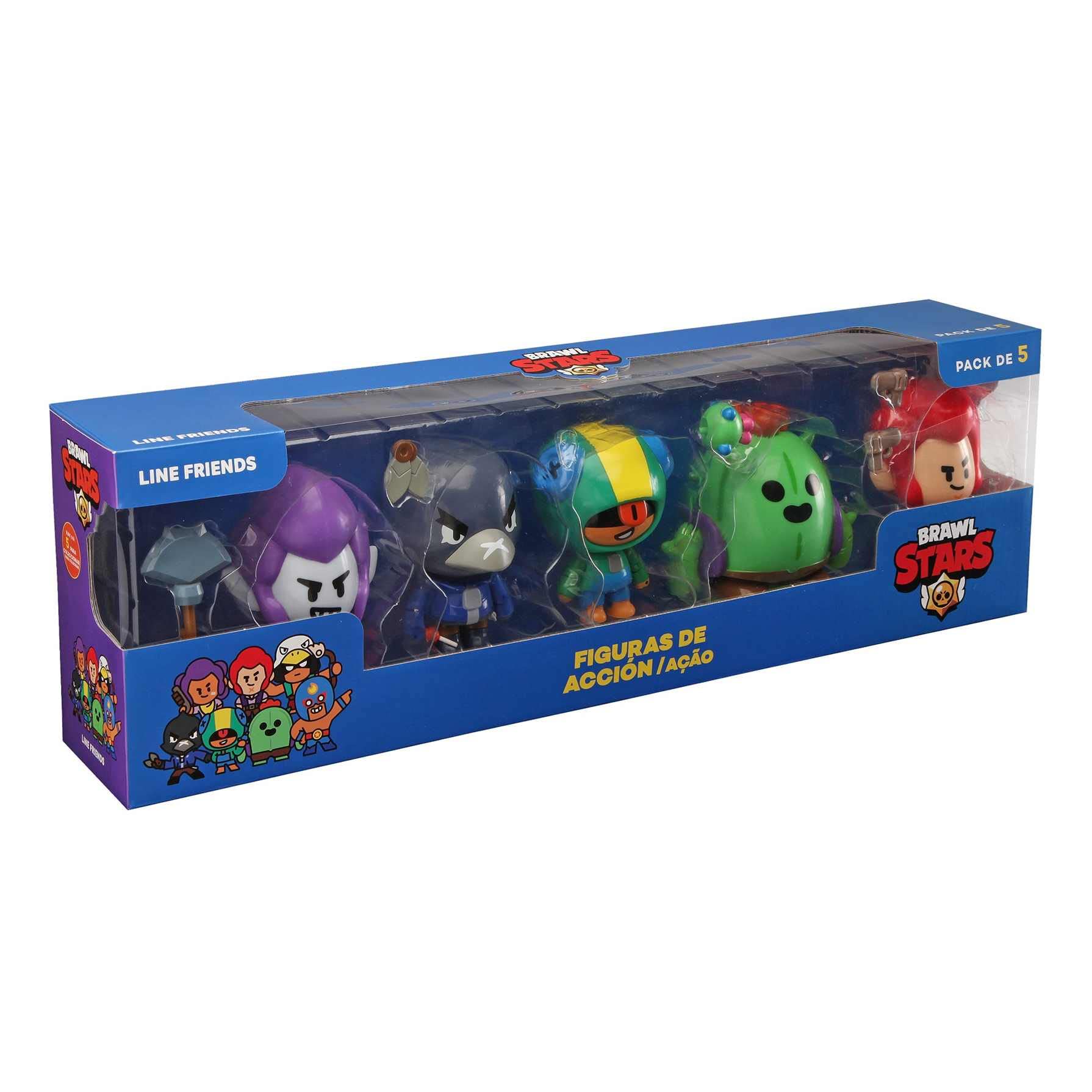 Bizak Brawl Stars Action Figure Pack da 5 (11 cm)
