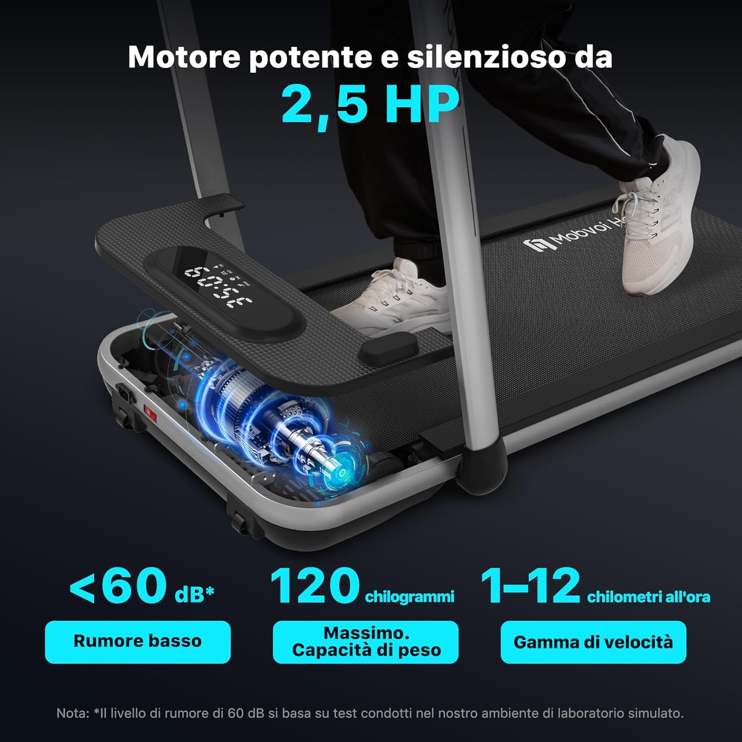 Mobvoi Home Treadmill SE - Tapis Roulant Elettrico AI - immagine 7