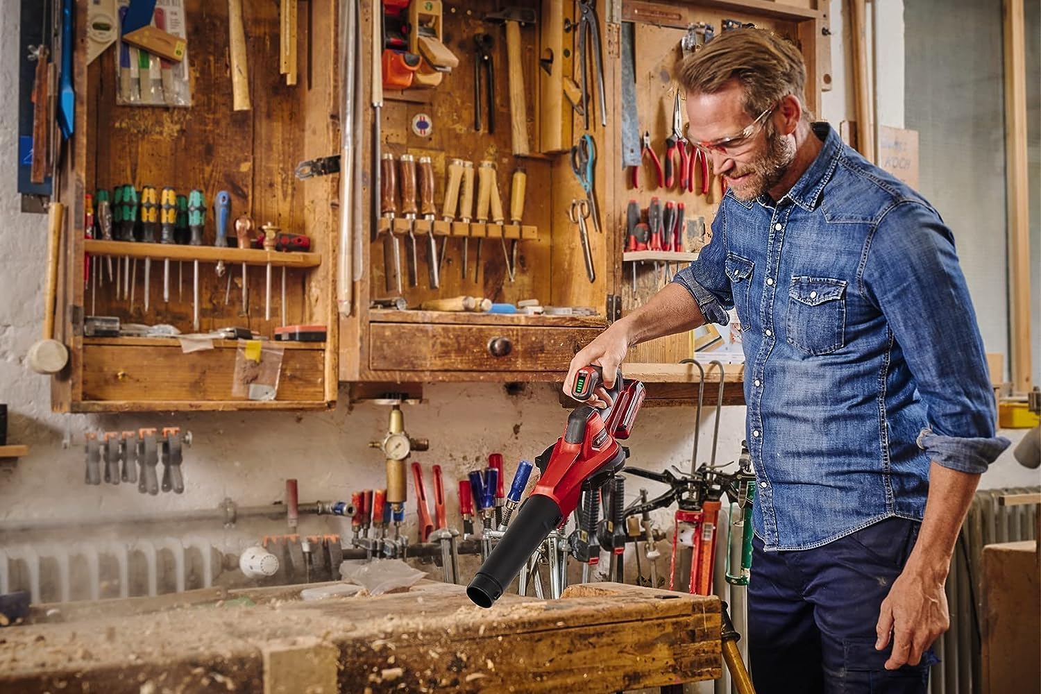 Einhell GE-UB 18/250 Li E-Solo - Soffiatore a Batteria 18V - immagine 3