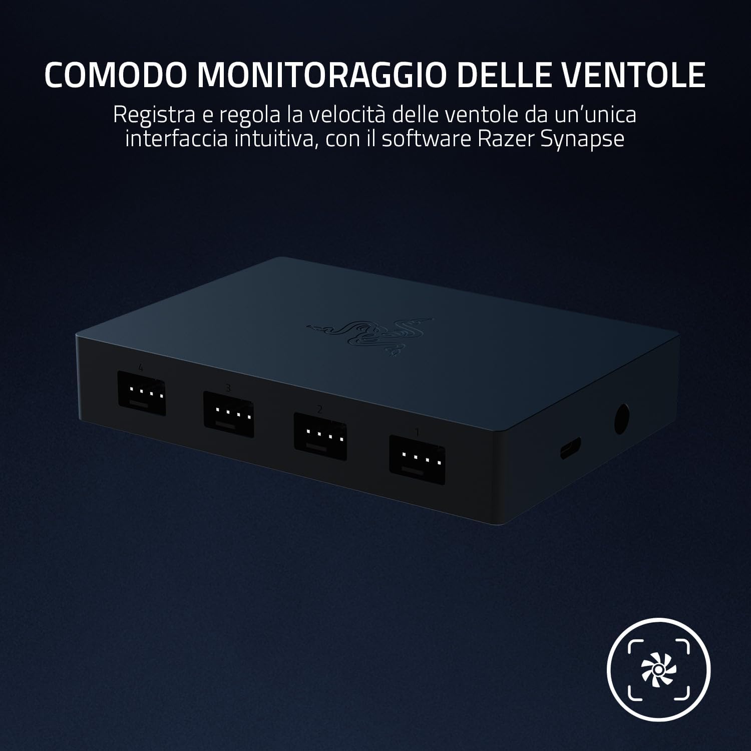 Razer PWM PC - Controller Ventola PC Nero - immagine 4