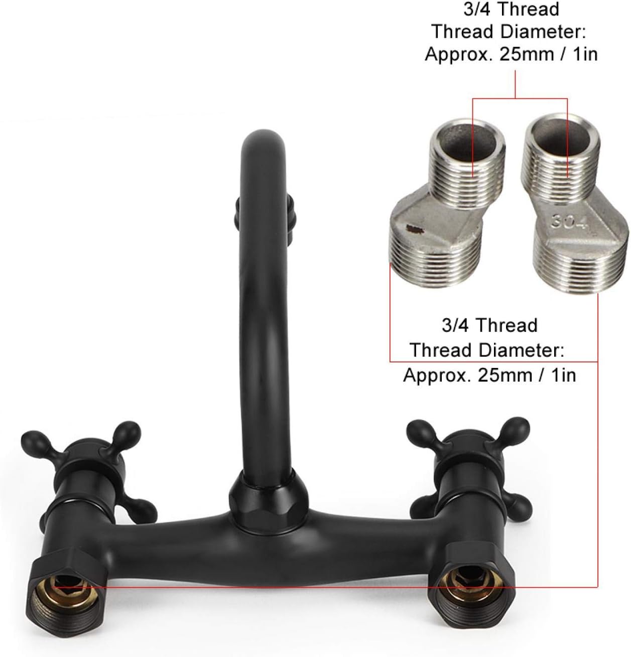 Miscelatore Acqua Calda e Fredda per Bagno - immagine 6