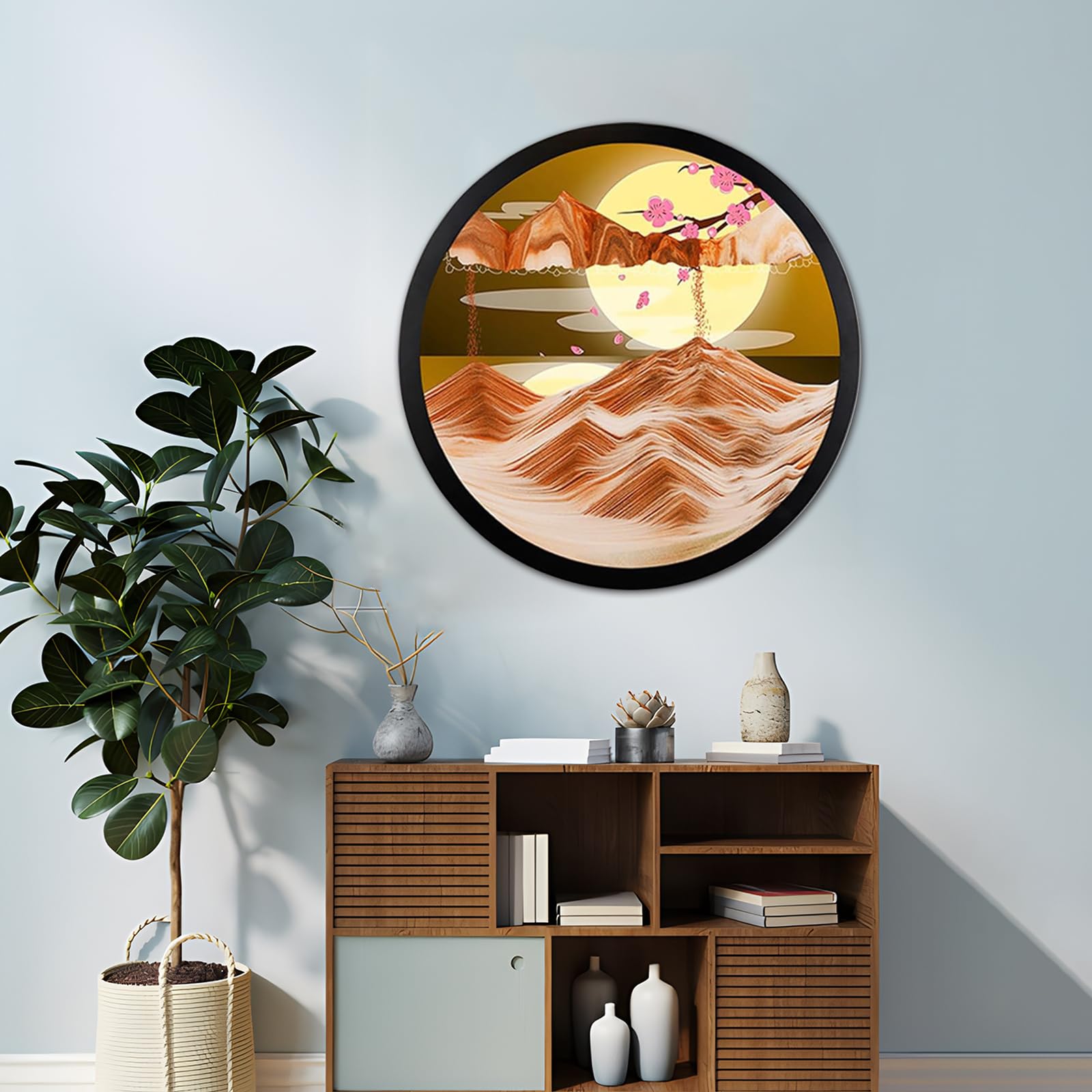 Pittura di Sabbia Che Scorre 3D Dynamic Sand Art