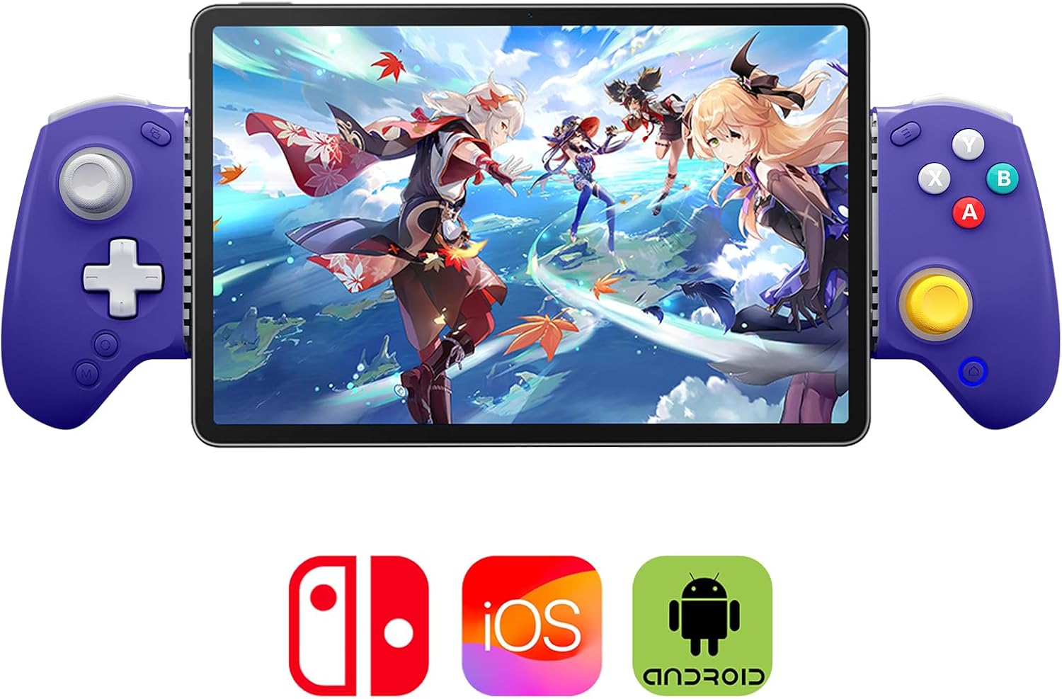 S8 Retro Blu - Controller Gaming Bluetooth per Mobile - immagine 1