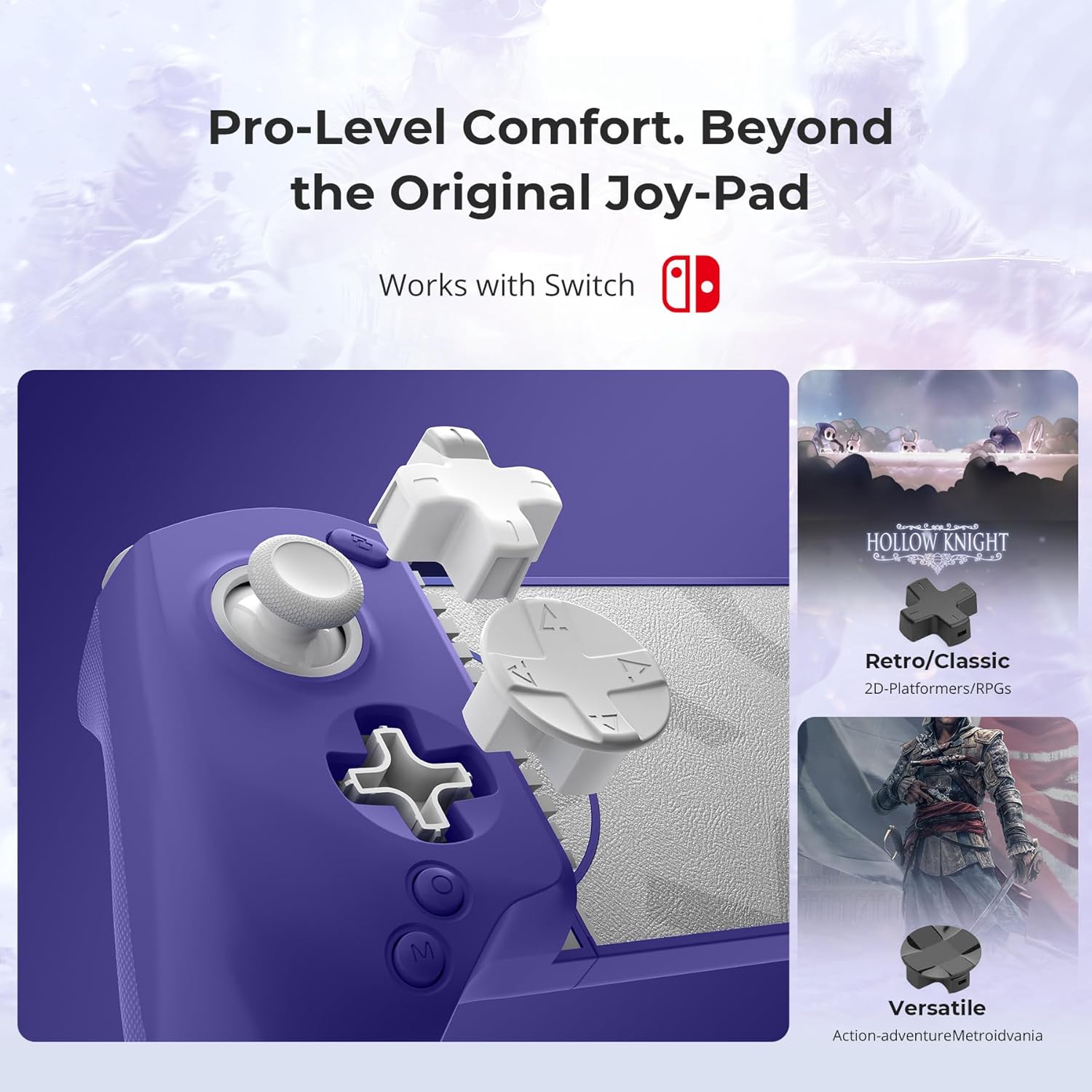 S8 Retro Blu - Controller Gaming Bluetooth per Mobile - immagine 8