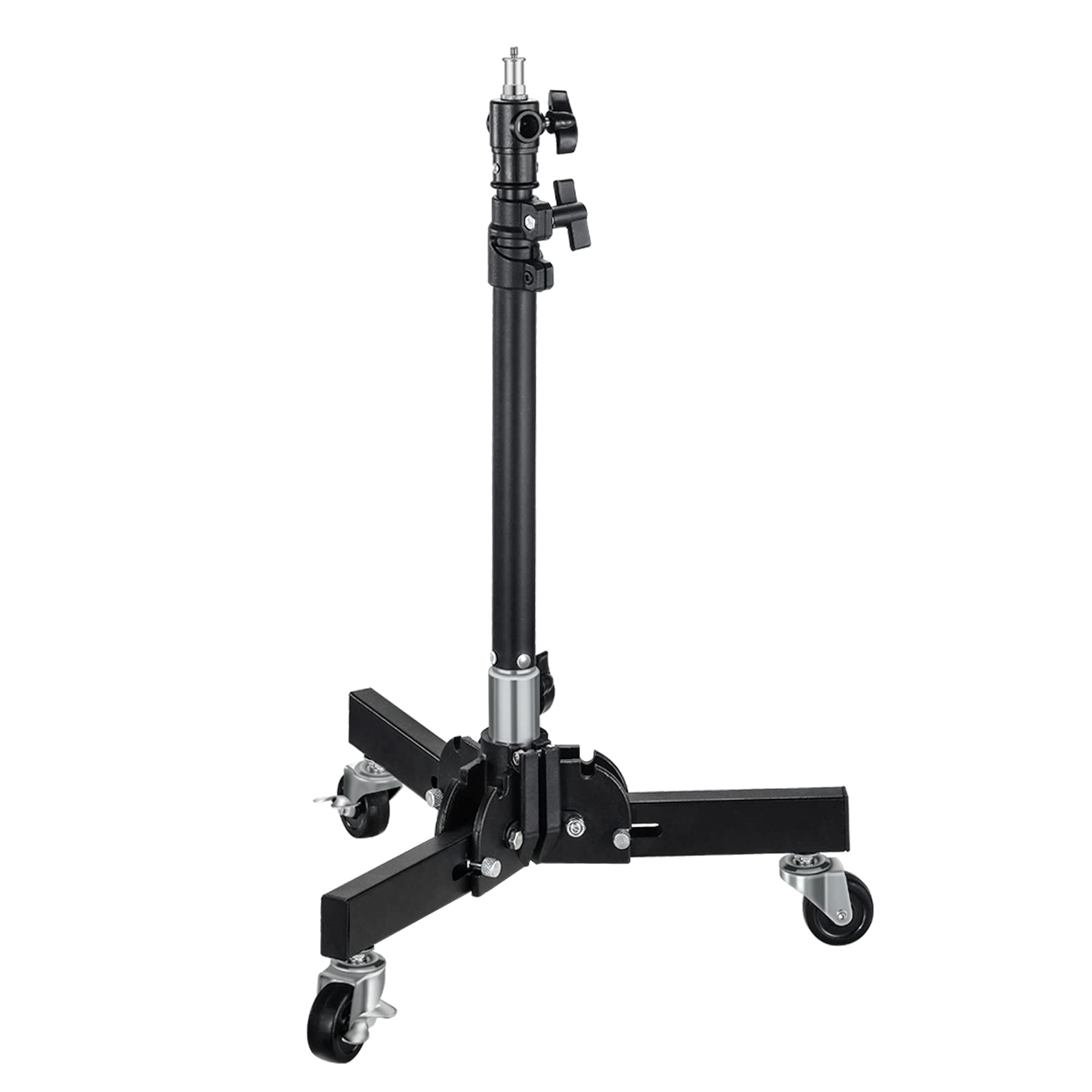 soonpho Supporto Illuminazione Fotografica con Rotelle, Nero