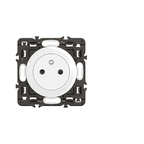 Legrand Presa Elettrica da Parete Celiana, Bianco (10 pz)