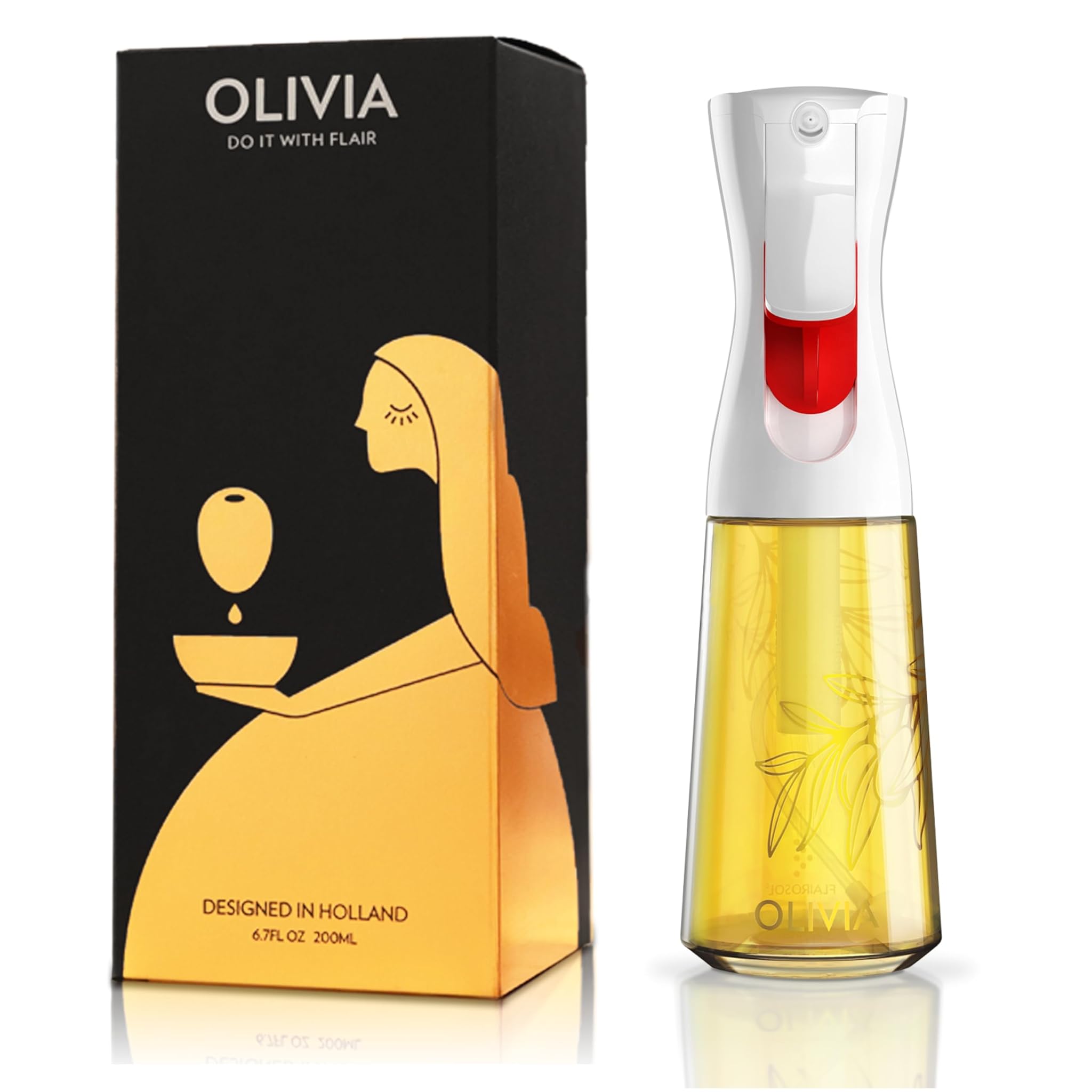 Flairosol OLIVIA Spruzzatore Olio in Vetro 200ml