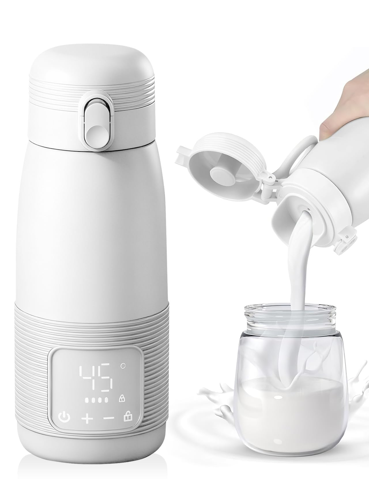 Scaldabiberon Portatile 500ml con Controllo Temperatura