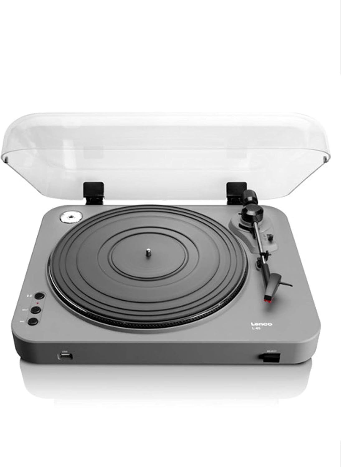 Lenco L-85Grey Giradischi, Grey - immagine 1