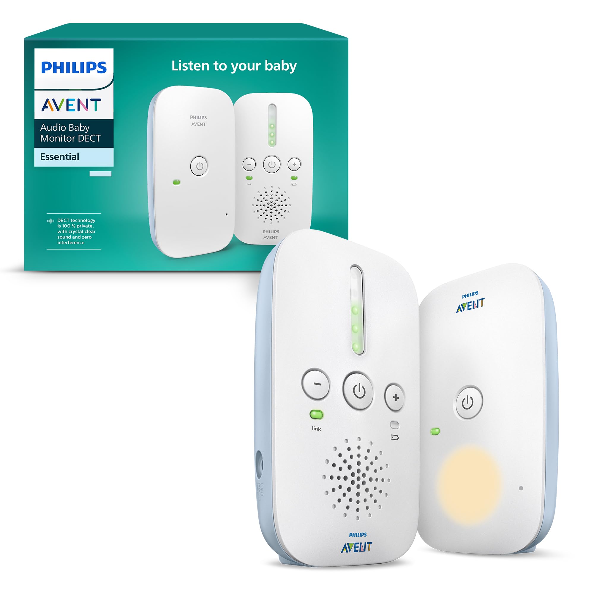 Philips Avent DECT Audio Baby Monitor SCD503/26