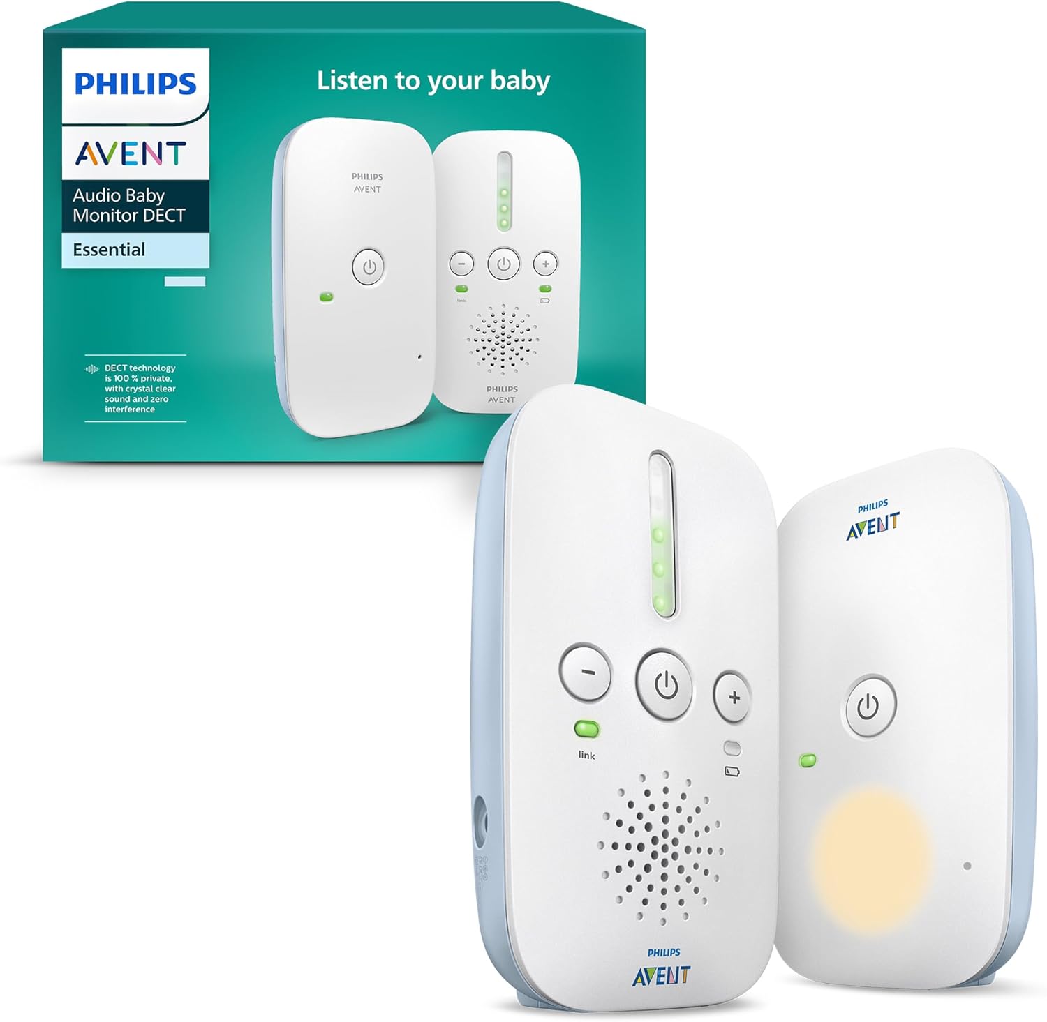 Philips Avent DECT Audio Baby Monitor SCD503/26 - immagine 1