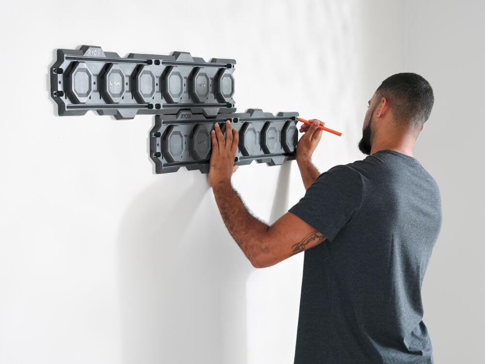 Ryobi - 2 guide a parete di fissaggio - Sistema LINK - RSL2WR-2 - immagine 2