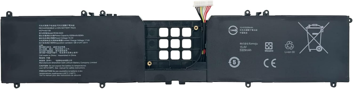 RC30-0423 RZ09-0368 Sostituzione della batteria del computer portatile per Razer Blade Pro 17 RTX 3080 / Blade 17 RTX 3080 Ti/Blade 17 Early 2022 Series(15.4V 82Wh)