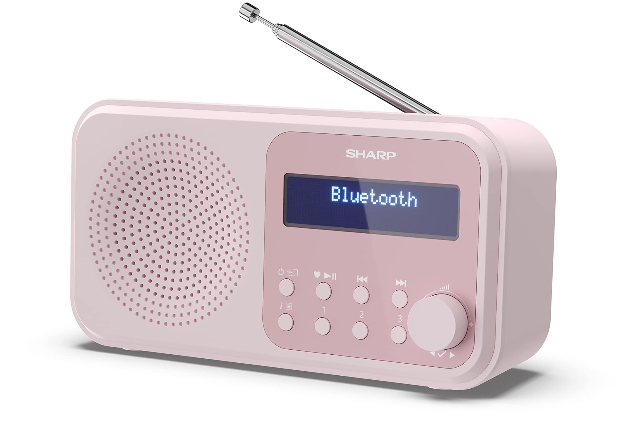 Shap DR-P420(PK) - Radio DAB+/DAB/FM Portatile, Rosa