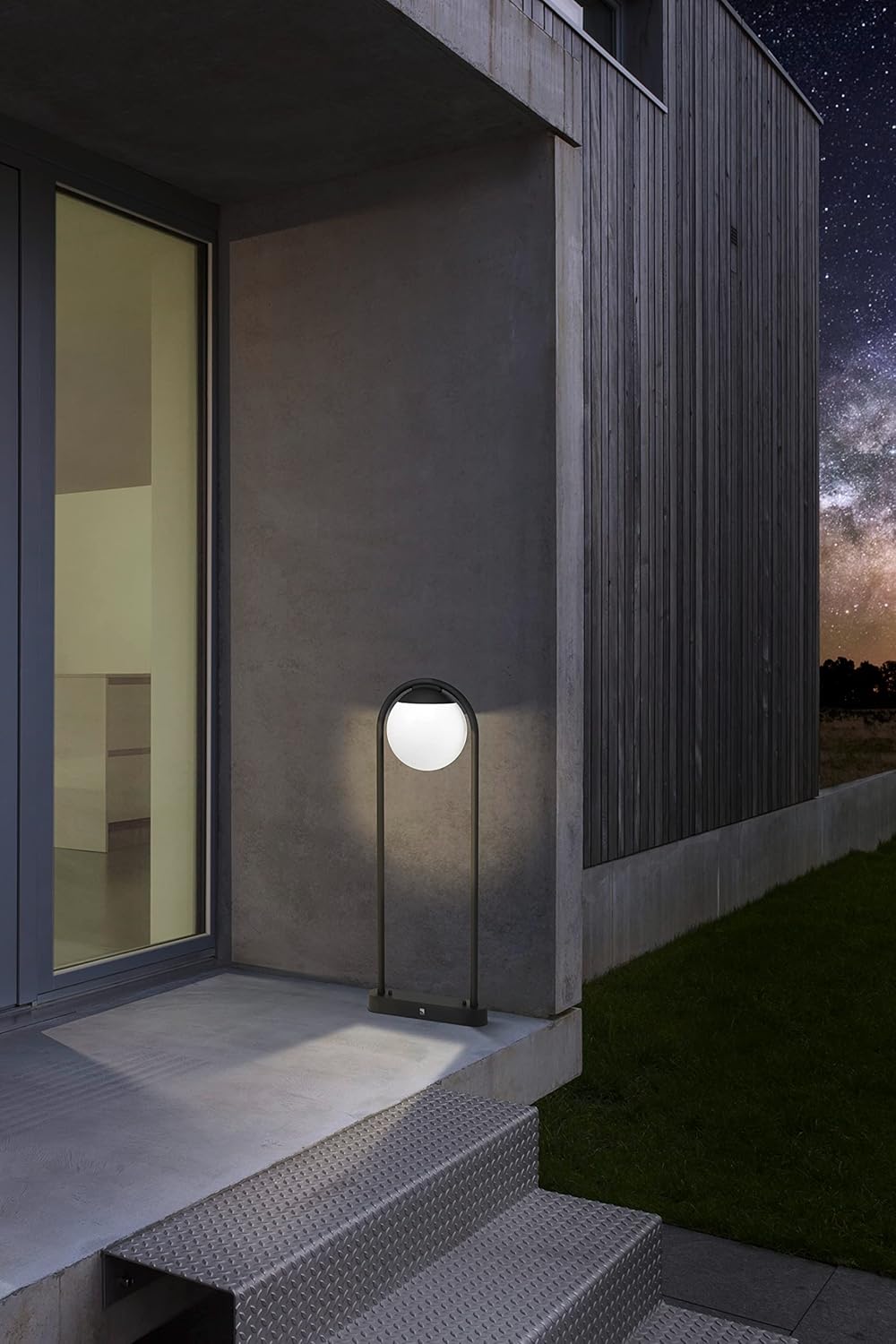 Eglo Prata Vecchia Lampada da Esterni Moderna E27 - immagine 3