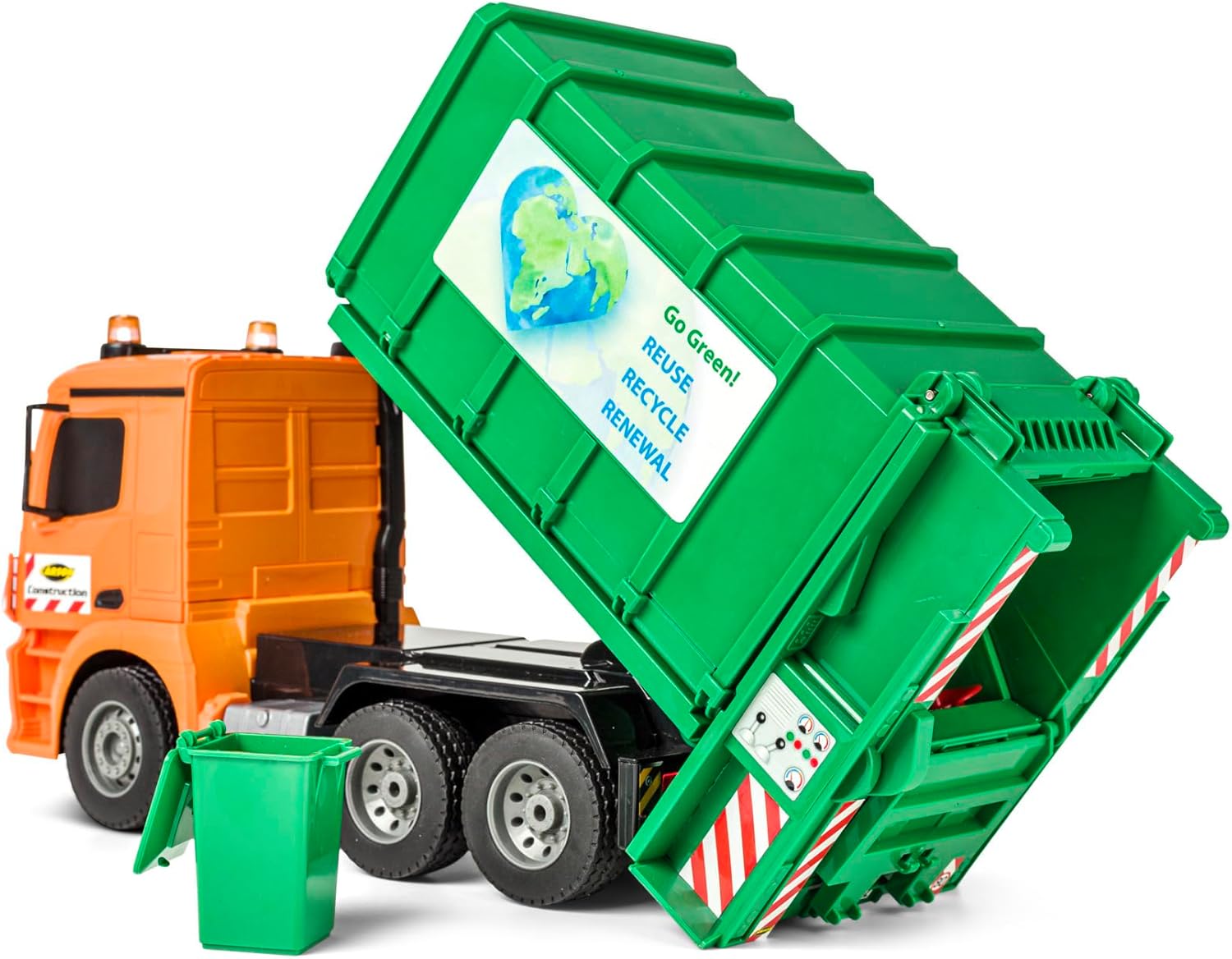 Carson 500907672 - Camion Spazzatura MB Arocs 1:20 RTR - immagine 2