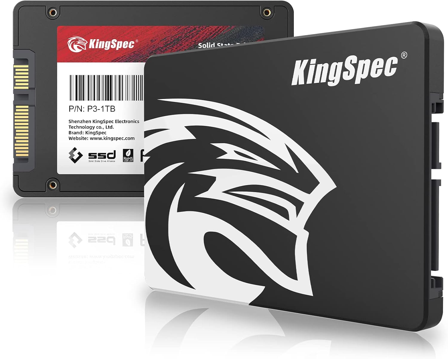 Kingspec 1TB SSD SATA III 6Gb/s 2.5" - immagine 1