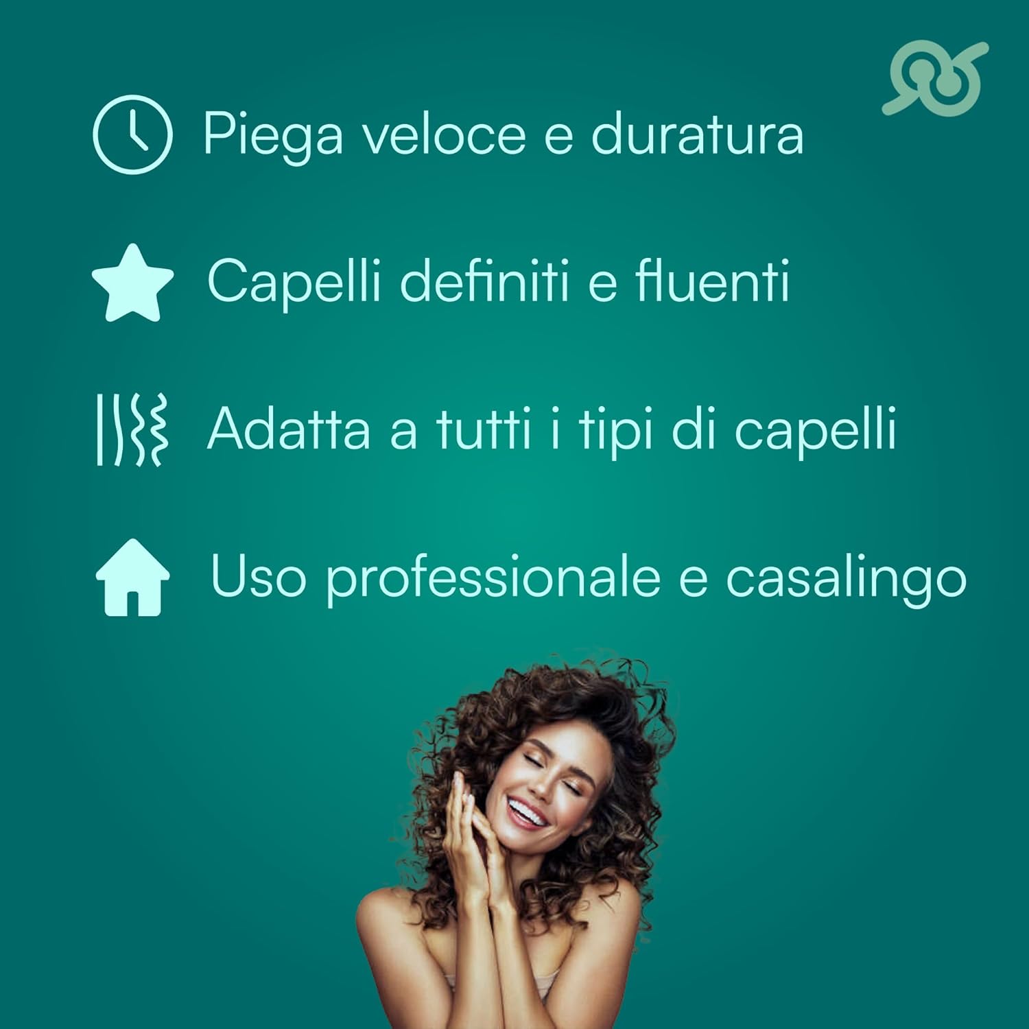 Tempo Di Saldi Piastra Arriccia Capelli 3 Rami 200°C - immagine 5