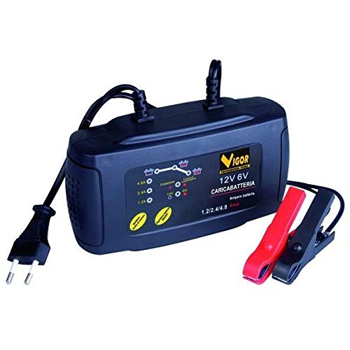 Vigor Electronic Zip 6-12 Caricabatteria, 6-12 V