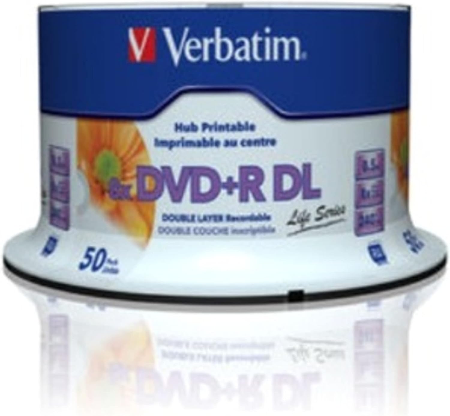 Verbatim DVD+R DL 8,5 GB 8x Double Layer (50 pezzi) - immagine 3