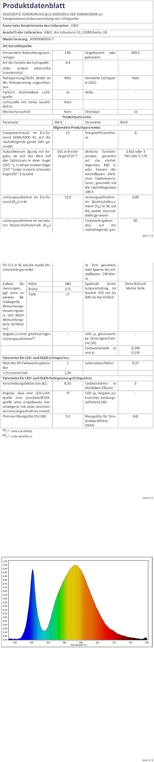 Lampada da Tavolo LED Touch Dimmer 12W 38cm - immagine 10