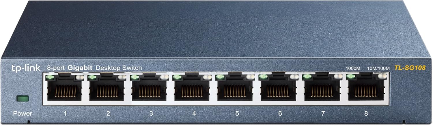 Tp-link TL-SG108 Switch 8 Porte Gigabit - immagine 1