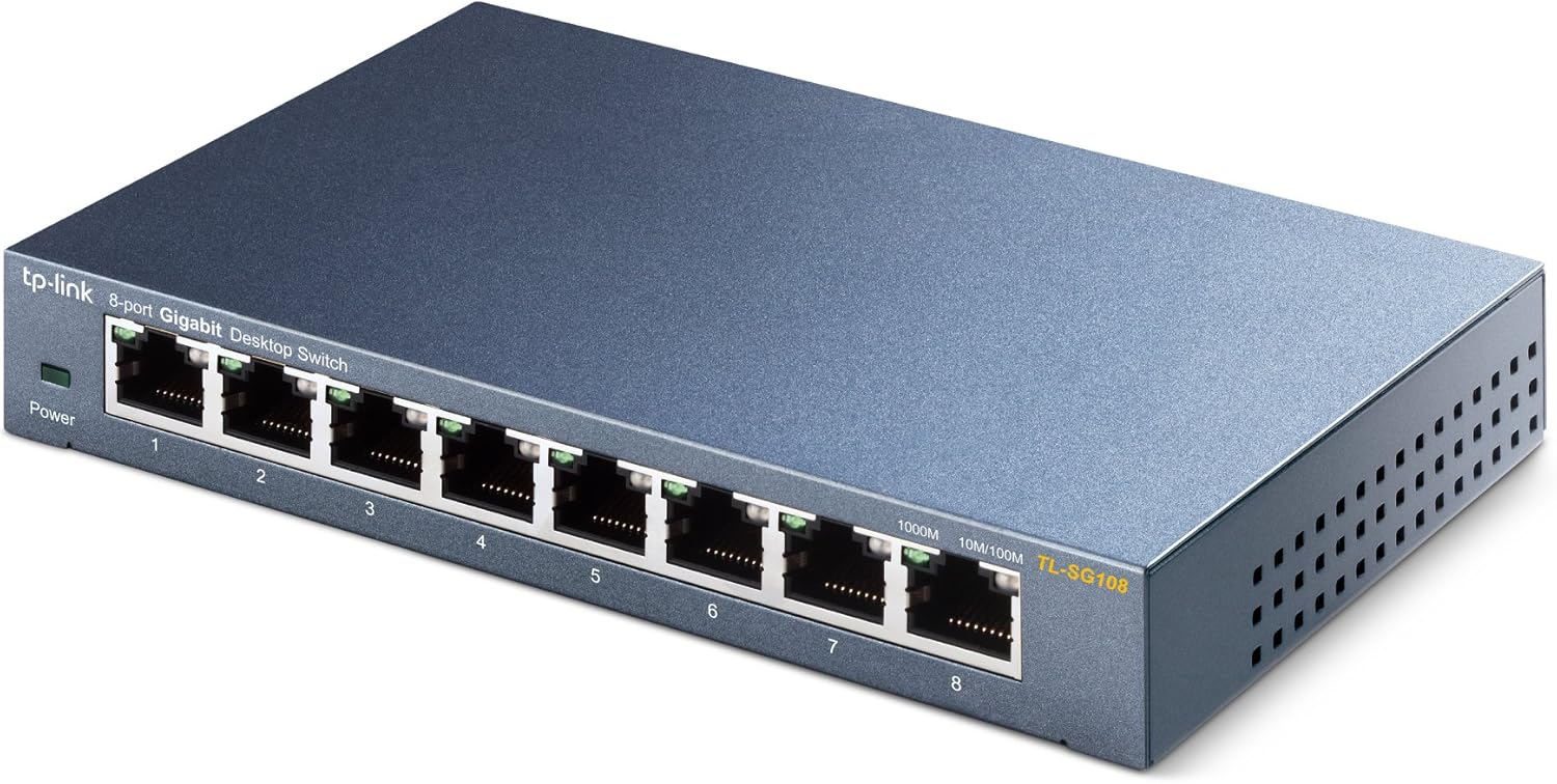 Tp-link TL-SG108 Switch 8 Porte Gigabit - immagine 2