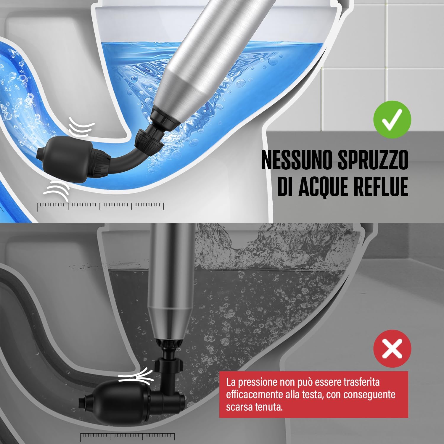 POPULO Stantuffo Elettrico per WC Swift Alta Pressione - immagine 5