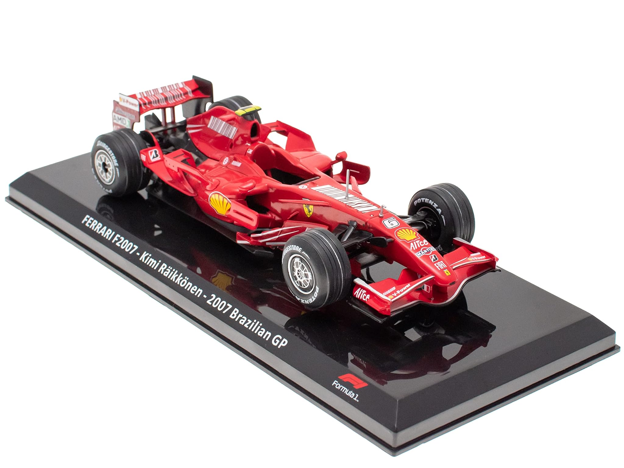 Vettura Formula 1 1/24 Compatibile con Ferrari F2007