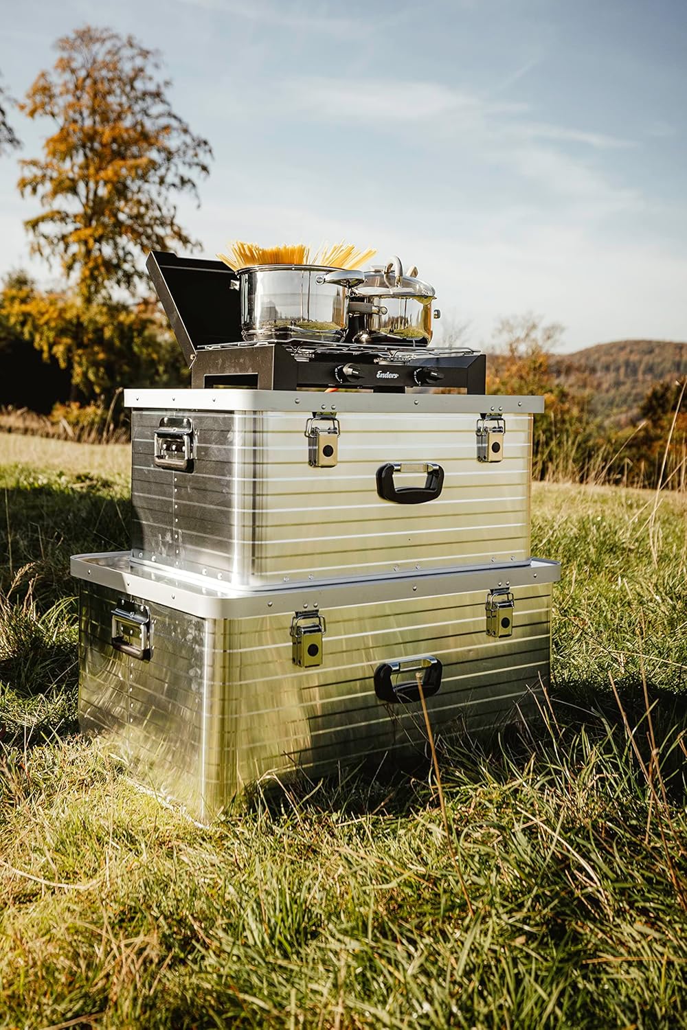 Enders Scatola con Coperchio in Alluminio 80 Litri - immagine 2