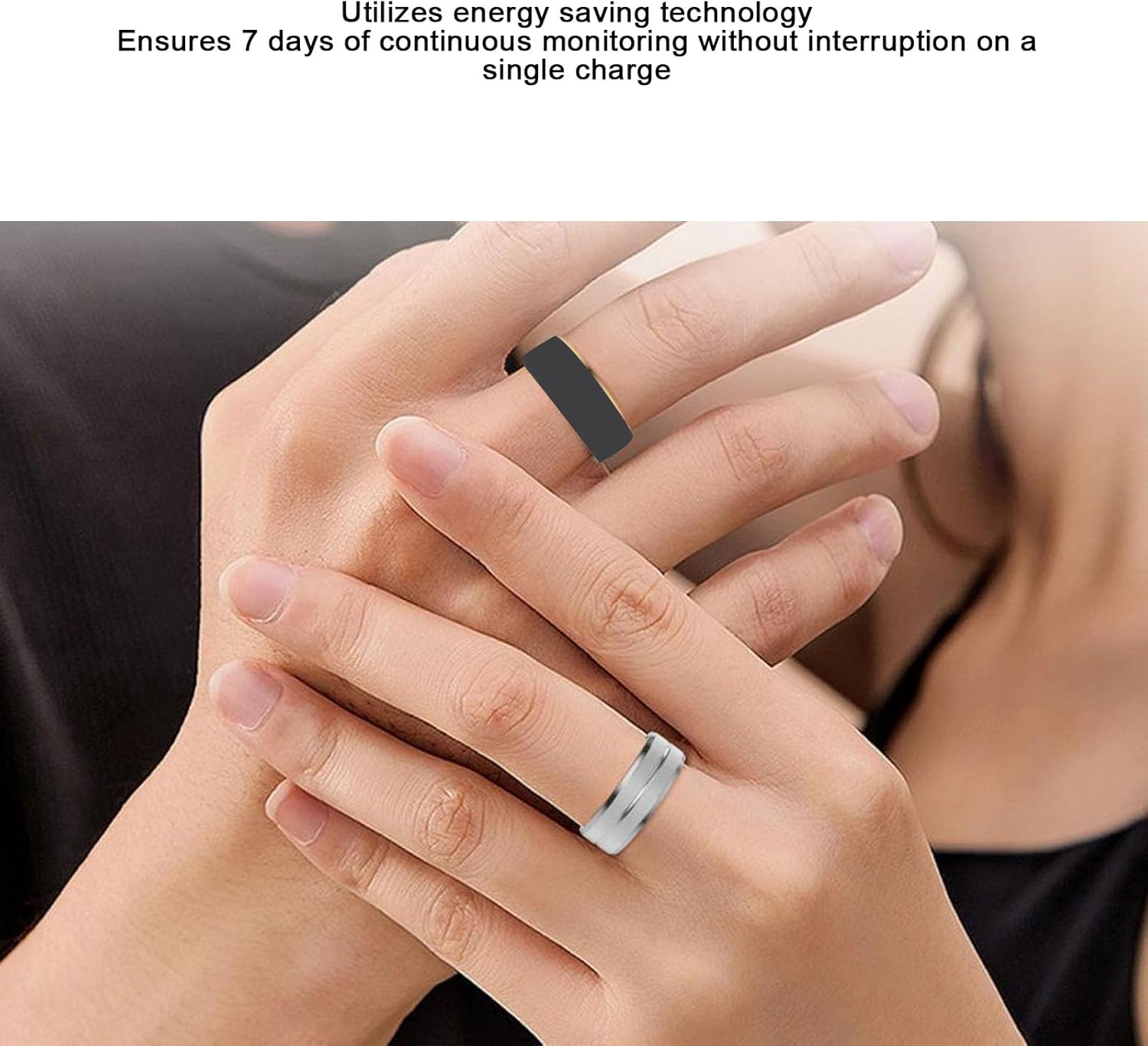 Smart Ring Health Tracker - Rilevatore Sonno Fitness - immagine 2