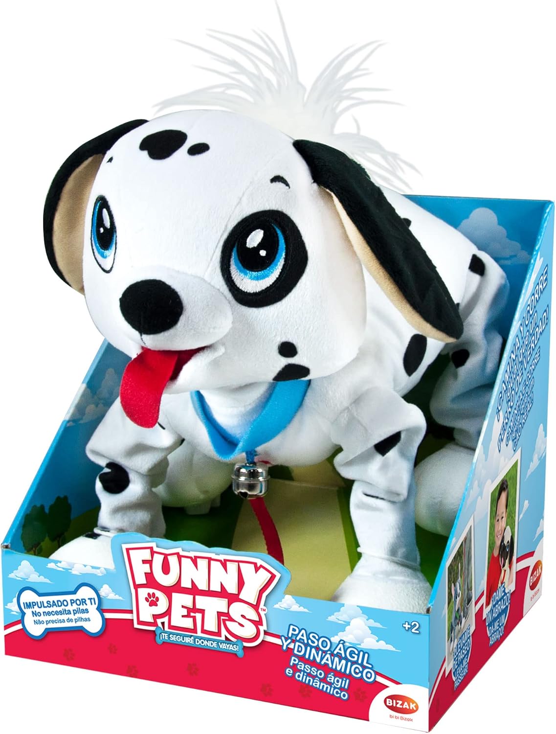 Bizak Funny Pets - Cuccioli Interattivi Dalmata - immagine 1