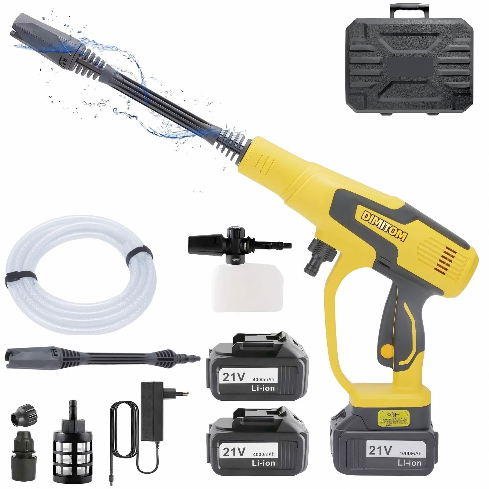 Idropulitrice a Batteria 21V Max 200Bar