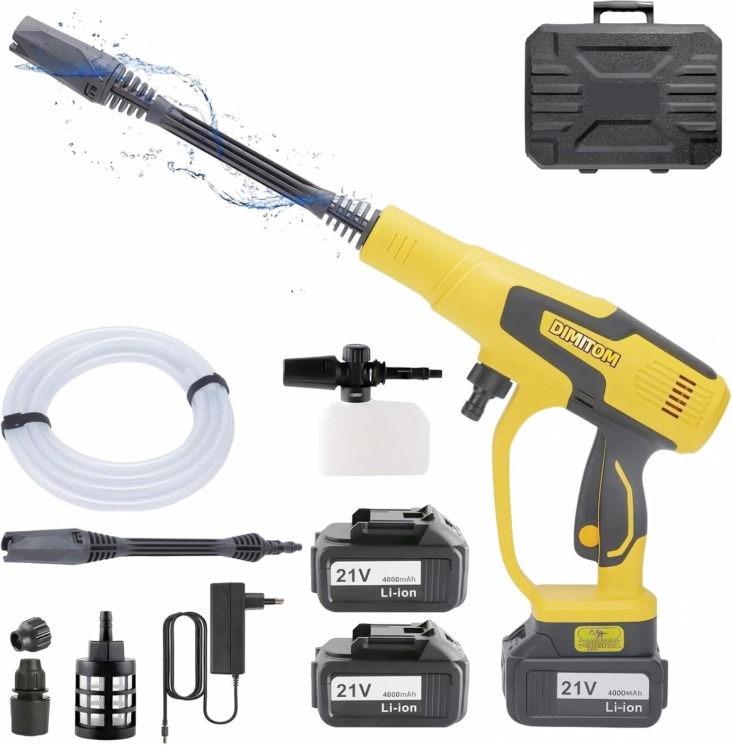 Idropulitrice a Batteria 21V Max 200Bar - immagine 1