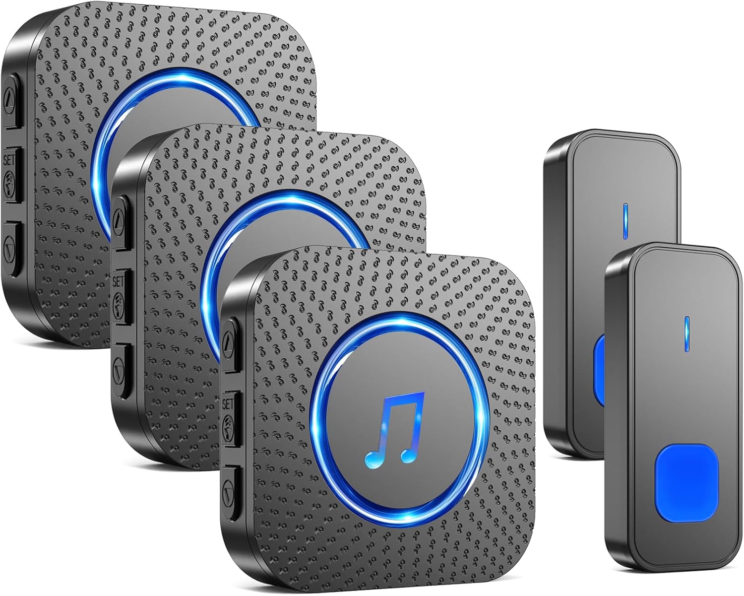 SURFOU Campanello Senza Fili da Esterno Interno 400m - immagine 1