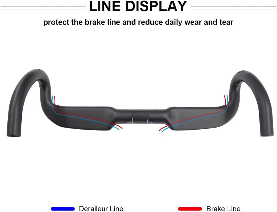 Alfa Pasca Manubrio Gravel in Carbonio 31.8mm 400mm - immagine 4