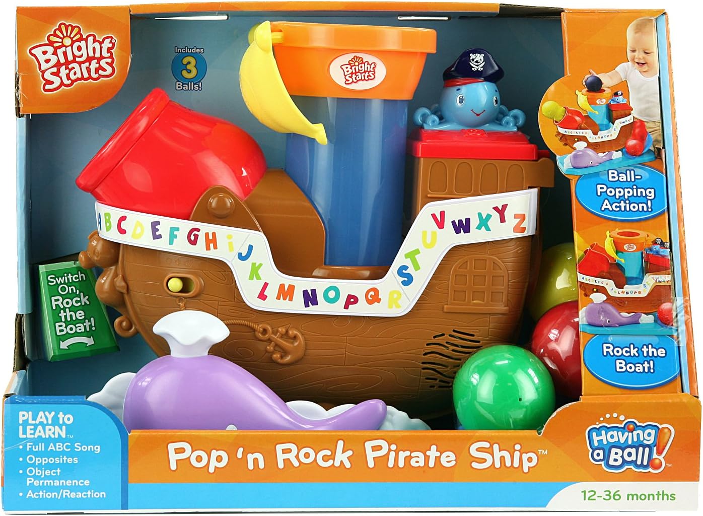 Bright Starts Avere una palla pop e rock nave pirata - immagine 4