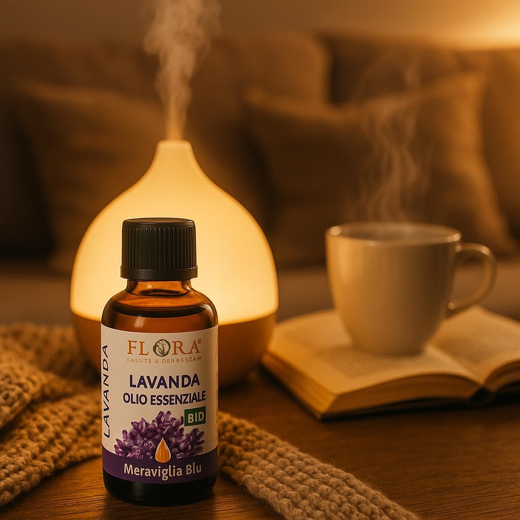 Flora Olio Essenziale Lavanda 100ml - 100% Puro BIO-CODEX - immagine 3