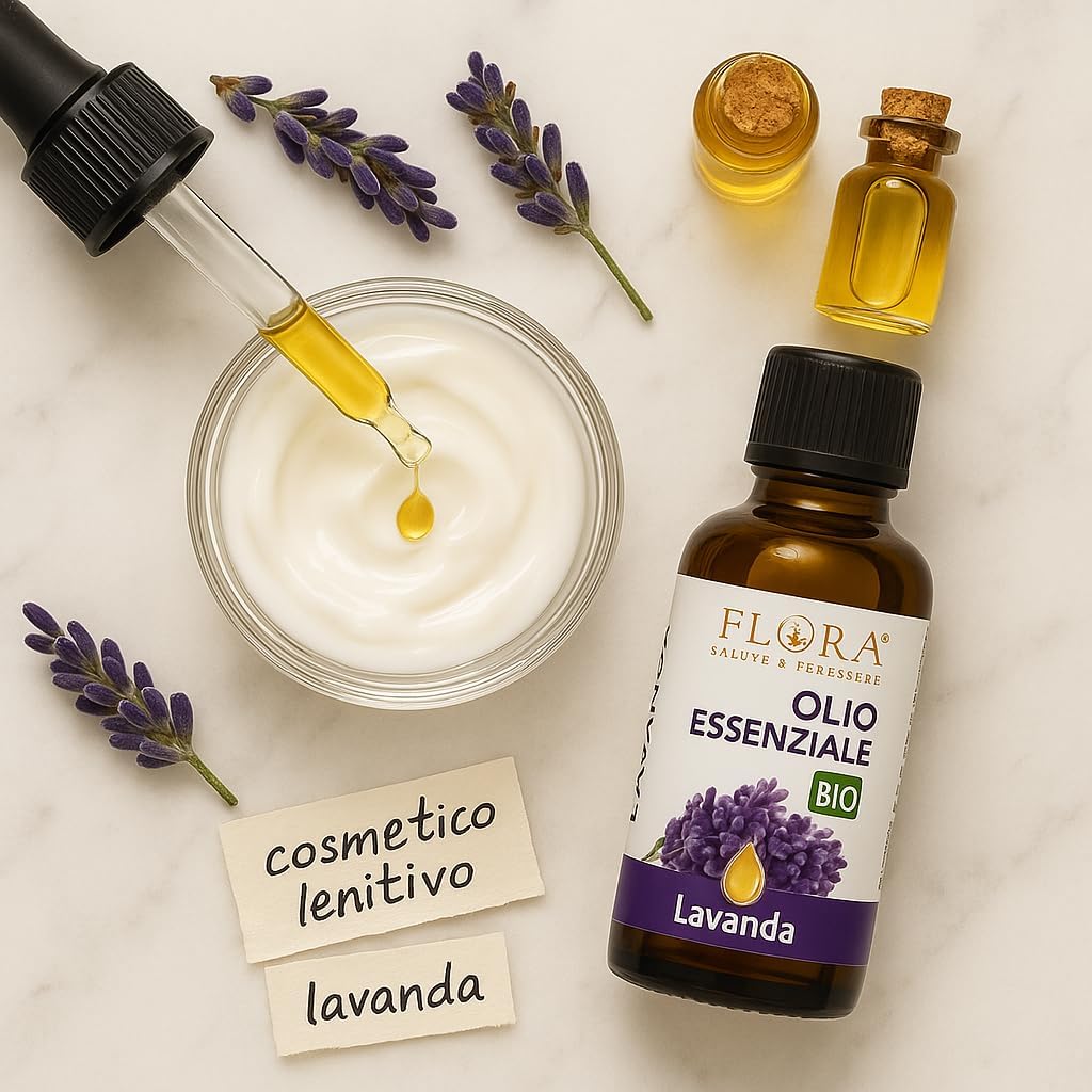Flora Olio Essenziale Lavanda 100ml - 100% Puro BIO-CODEX - immagine 5