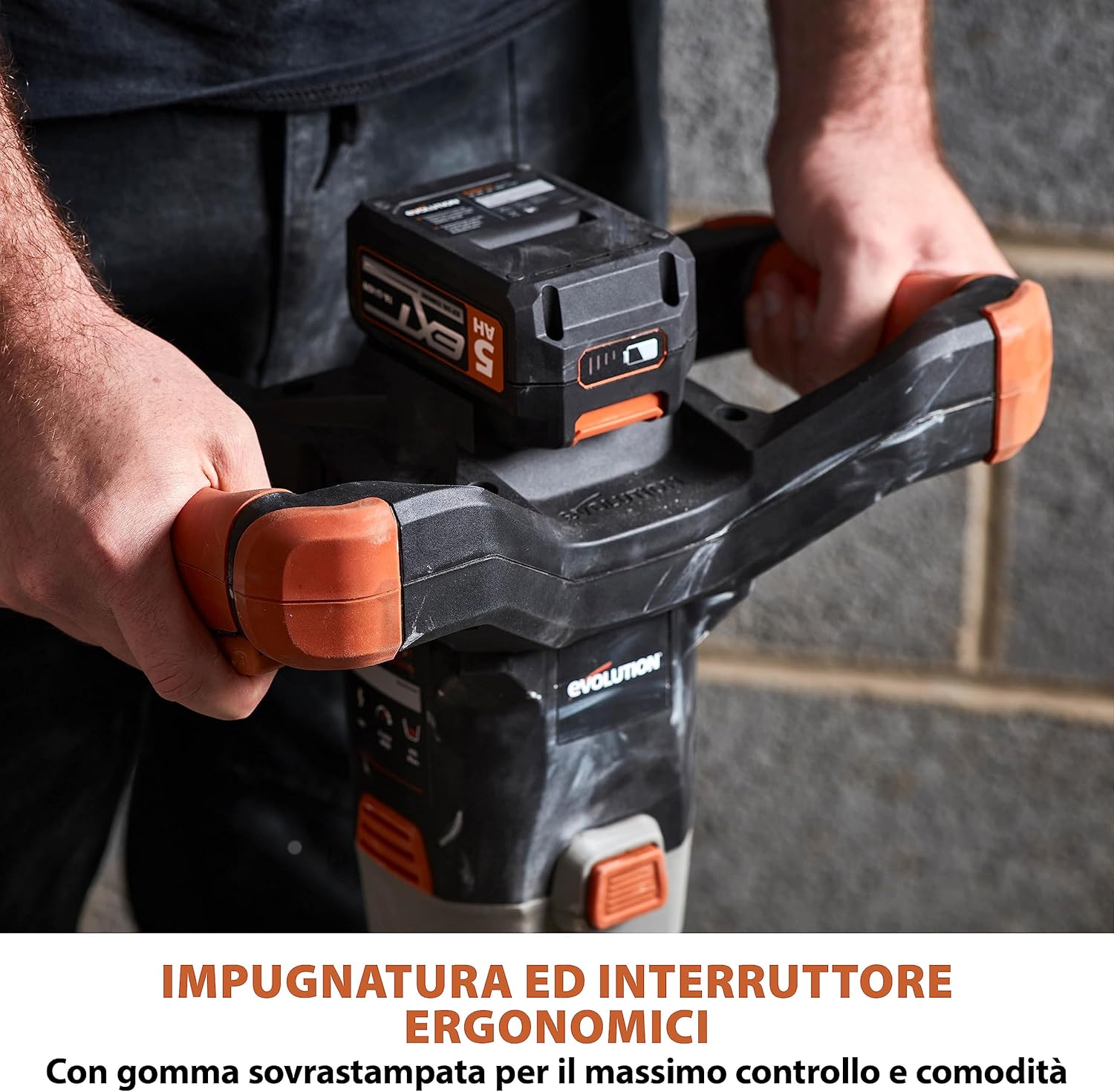 Evolution Power Tools R120MXR-LI Miscelatore a frusta cordless - immagine 7