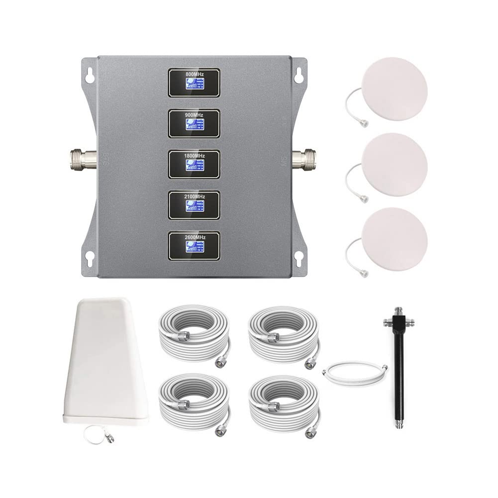 Amplificatore Segnale Cellulare 5 Bande 2G 3G 4G 5G