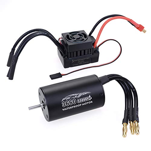 Dollatek 3660 Motore Brushless RC Impermeabile + 60A ESC
