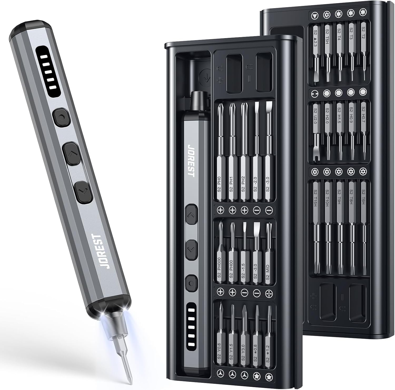 Jorest Mini Cacciavite Elettrico 38 in 1 di Precisione - immagine 1