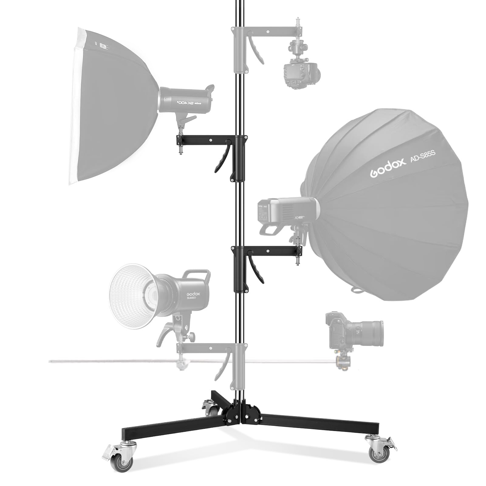 soonpho Metal Heavy Roll Stand Studio 240cm