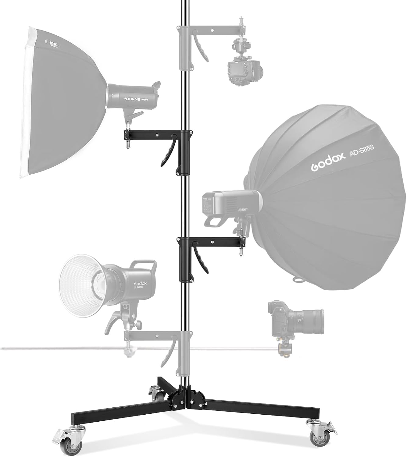 soonpho Metal Heavy Roll Stand Studio 240cm - immagine 1