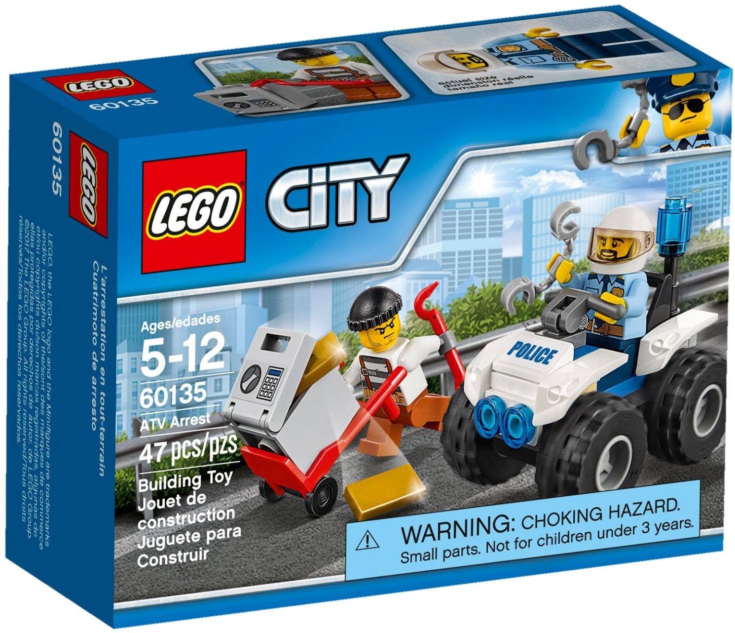 LEGO City 60135 - Set Costruzioni Arresto con Il Fuoristrada