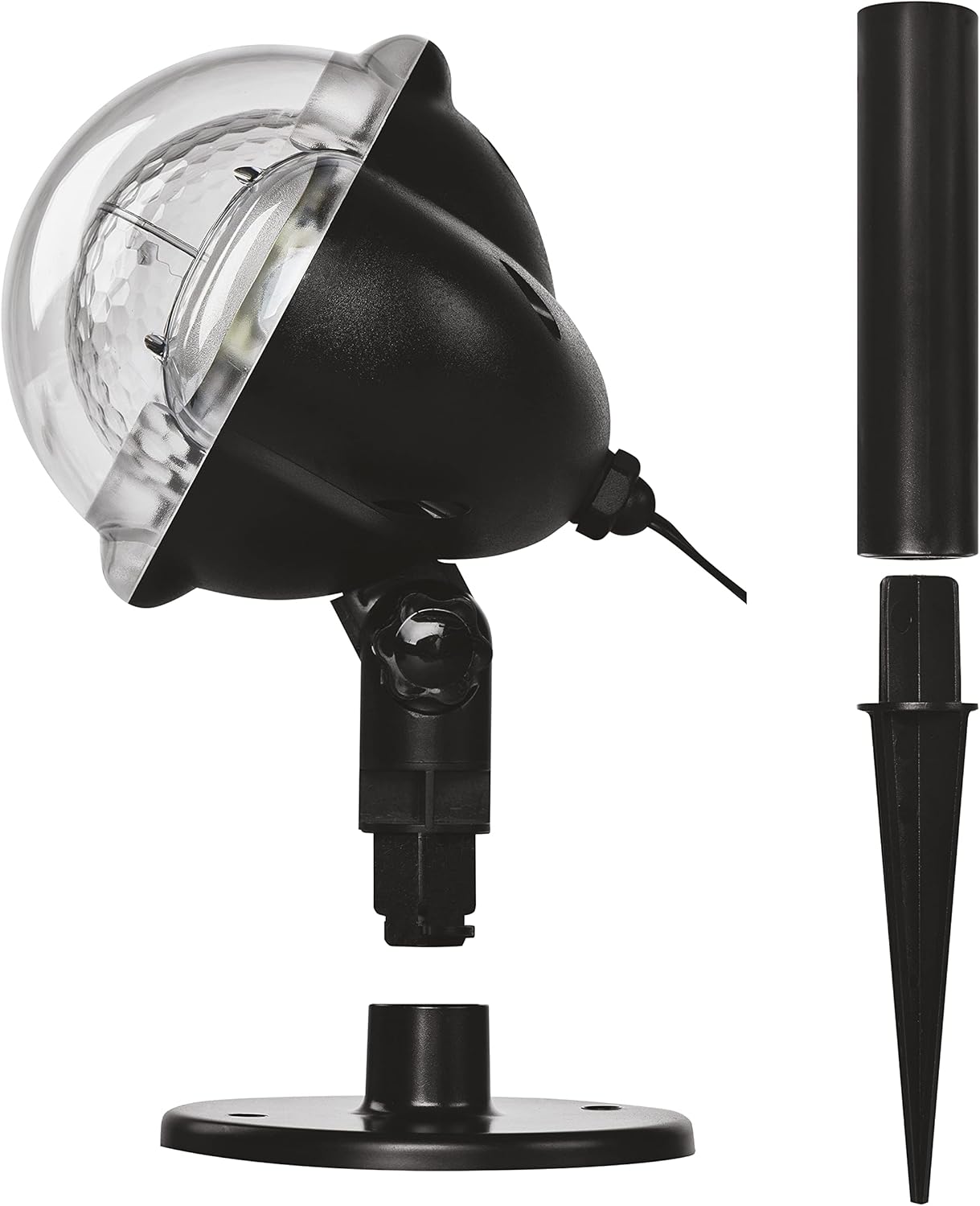 EMOS Proiettore LED Neve Volante IP44, Nero - immagine 5