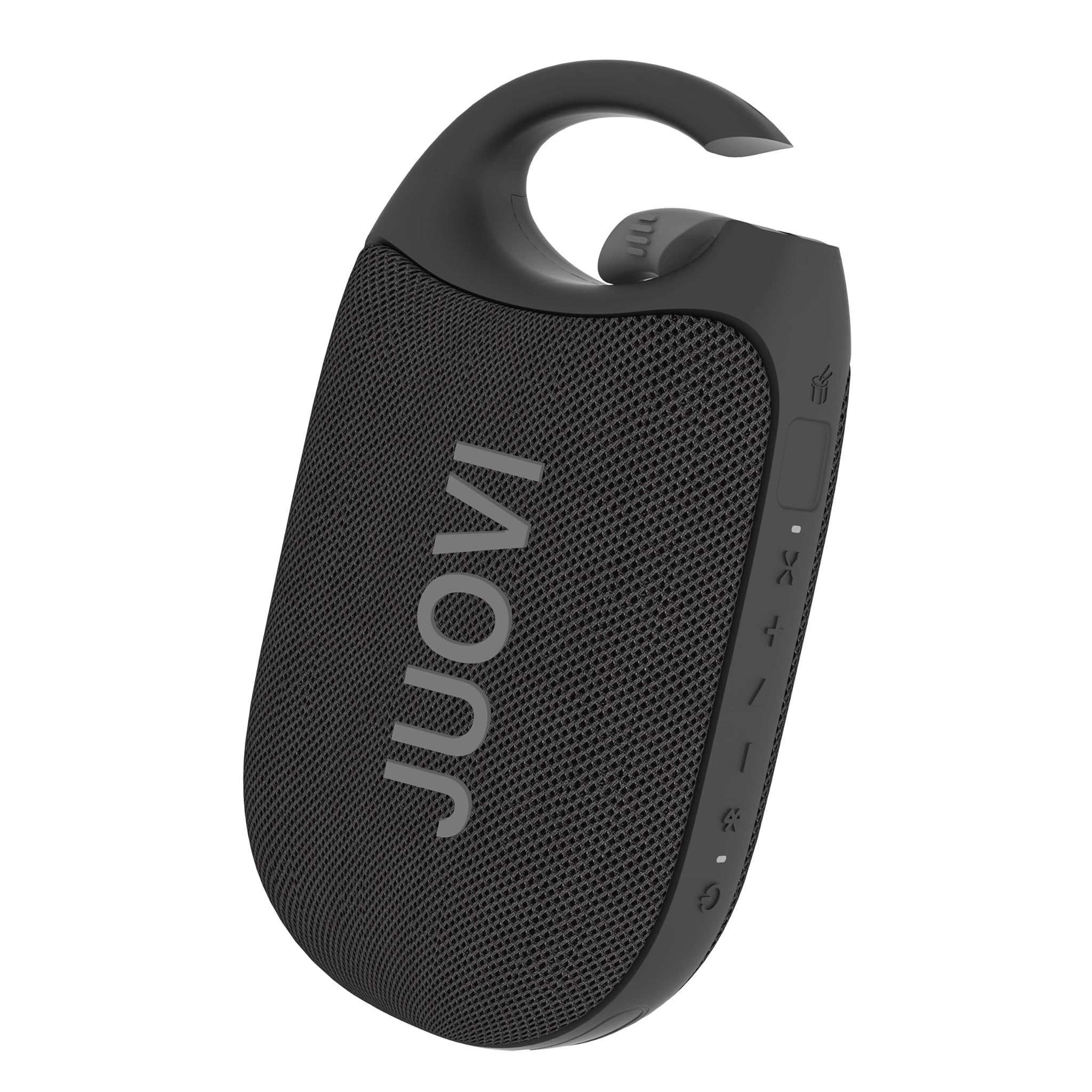 Juovi Clip J1 Speaker Bluetooth Portatile, Nero