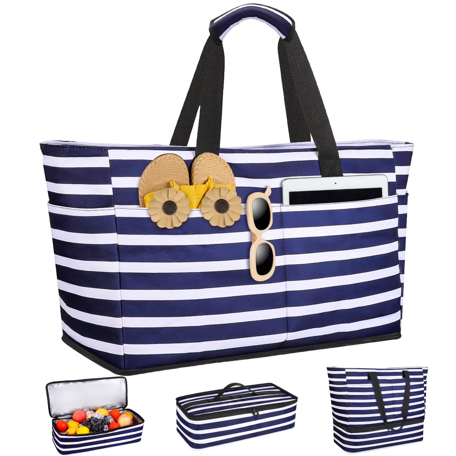 ISEYOU Borsa Mare Donna Grande XXL 49L